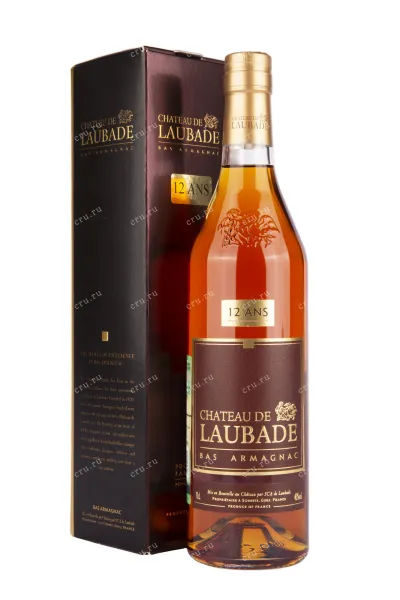 Арманьяк Chateau de Laubade 12 Ans  0.7 л