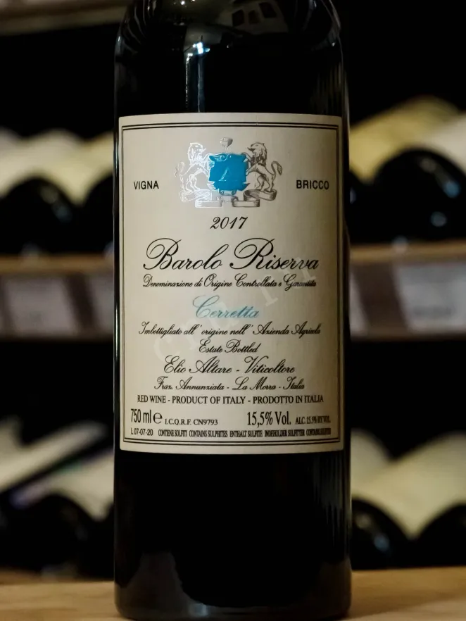 В магазине Крю Профи Elio Altare Barolo Cerretta Vigna Bricco Riserva DOCG 2017 0.75 л