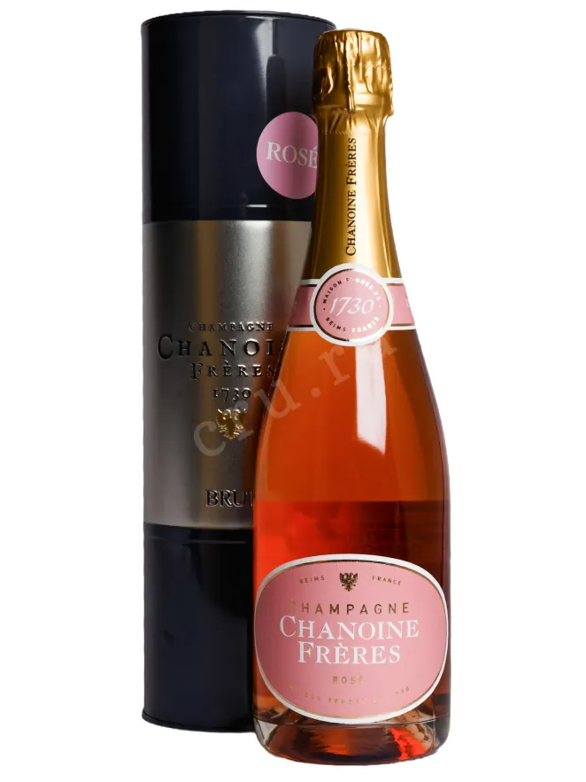 Шампанское Chanoine Freres Reserve Privee Brut Rose in tube 2021 0.75 л