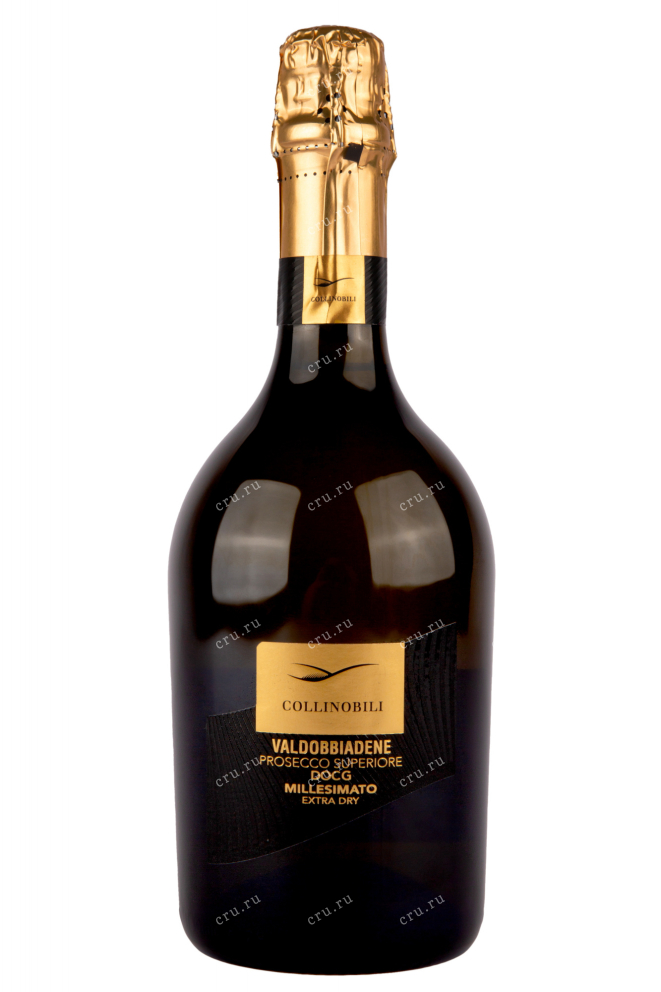 Игристое вино Collinobili Valdobbiadene Prosecco Superiore DOCG Millesimato Extra Dry 2022 0.75 л