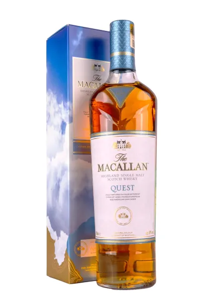 Виски The Macallan Quest gift box  0.7 л