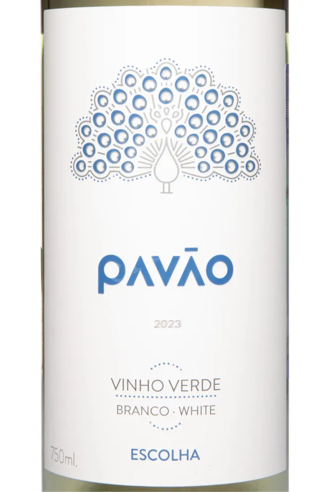 Этикетка Pavao Escolha Branco Vinho Verde DOC 2023 0.75 л