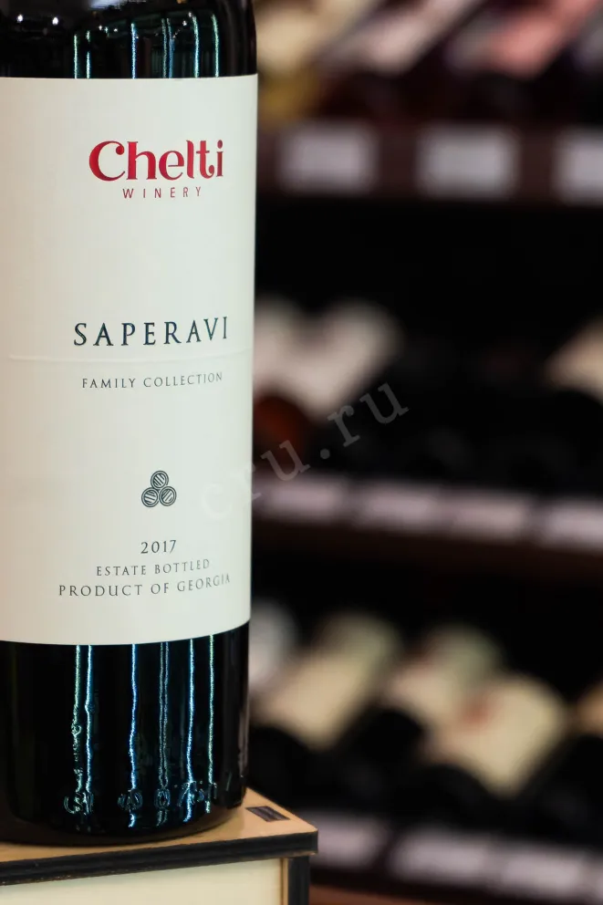 В магазине Крю Профи Chelti Family Collection Saperavi 2017 0.75 л