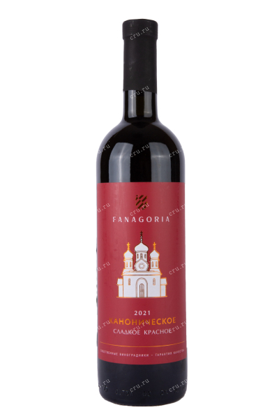 Вино Фанагория Каноническое 2021 0.75 л