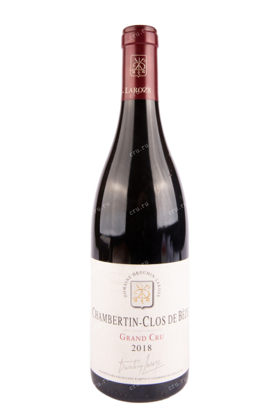 Вино Domaine Drouhin Laroze Chambertin Clos de Beze Grand Cru 2018 0.75 л