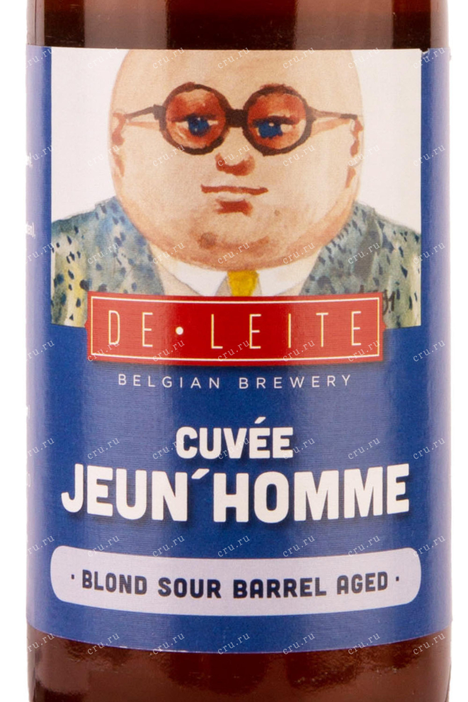 Этикетка Jeun Homme 0.33 л