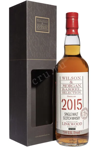 Виски Wilson & Morgan Barrel Selection Linkwood Sherry Finish Oloroso 9 Years Old in gift box  0.7 л