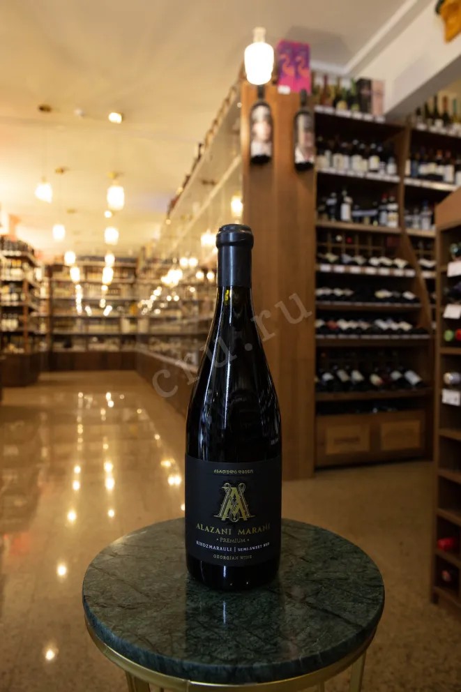 В магазине Крю Профи Kindzmarauli Alazani Marani Premium 2018 0.75 л