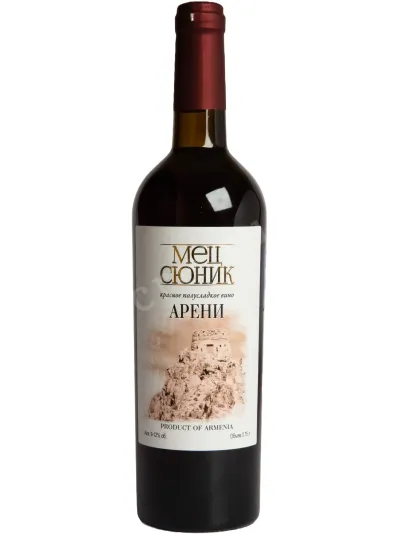 Вино Mets Syunik Areni  Red semi-sweet 0.75 л