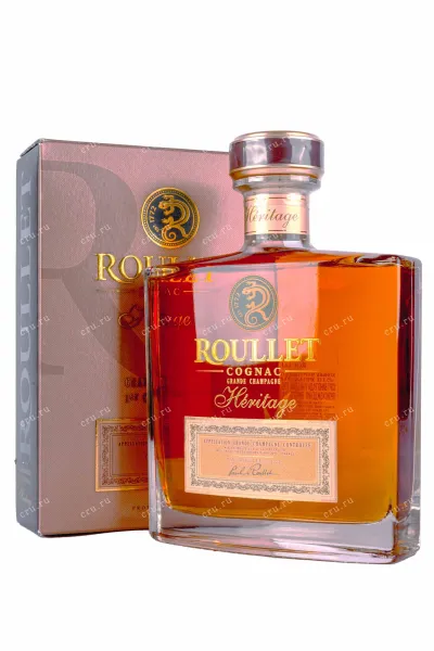 Коньяк Roullet Heritage Grande Champagne gift box  0.7 л