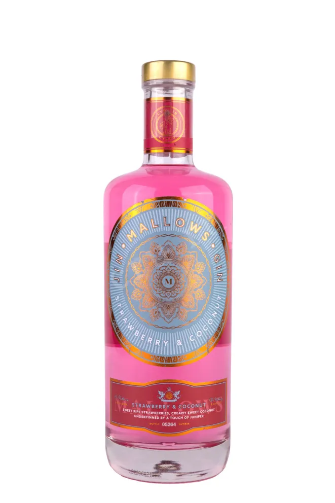 Джин Mallows Strawberry & Coconut  0.7 л