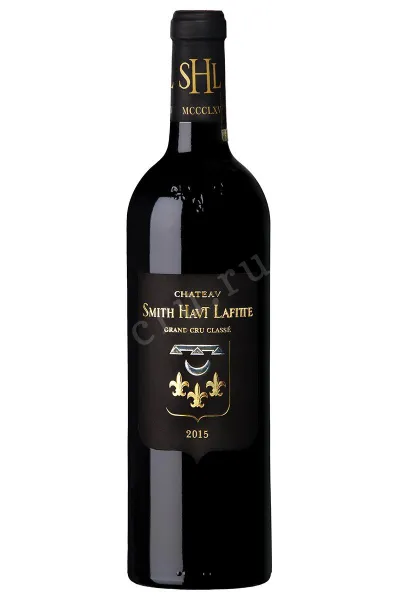 Вино Chateau Smith Haut Lafitte Grand Cru Classe Pessac-Leognan AOC 2015 0.75 л