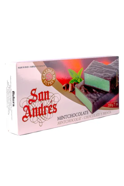 Конфеты San Andres Tёмный шоколад с мятной начинкой 200 г