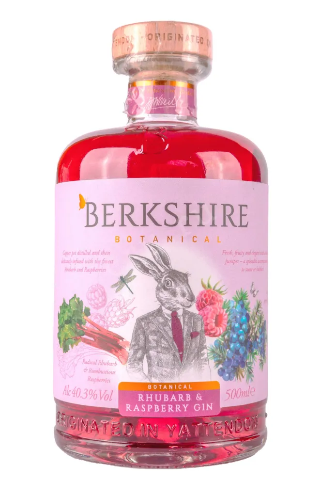Джин Berkshire Rhubarb & Raspberry  0.5 л