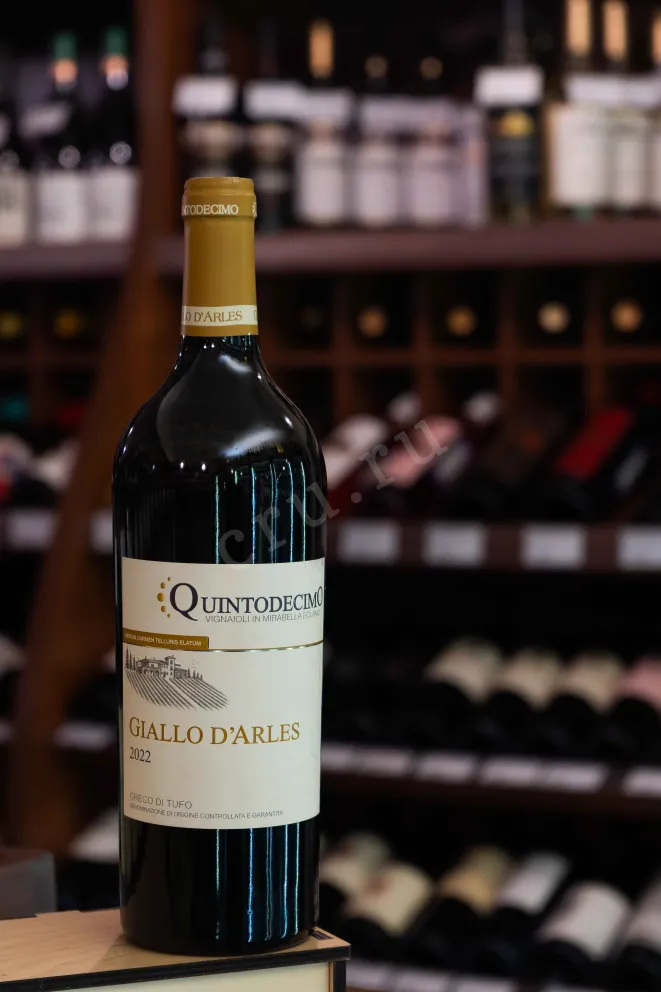 В магазине Крю Профи Gallo d'Arles Greco di Tufo Quintodecimo 2022 0.75 л