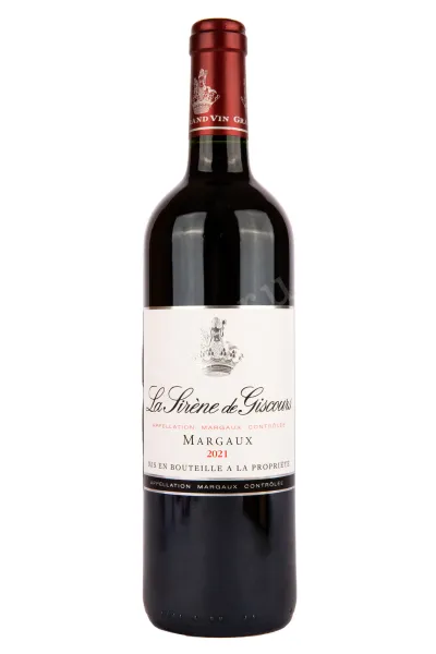 Вино La Sirene de Giscours Margaux AOC 2021 0.75 л