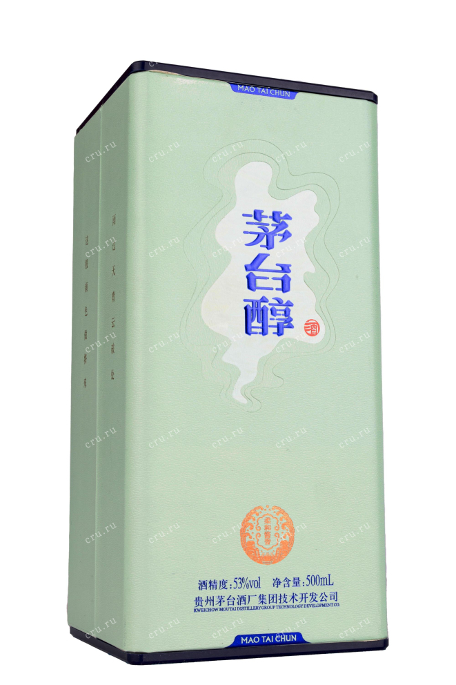 Подарочная коробка Moutai CHUN green breeze gift box 0.5 л