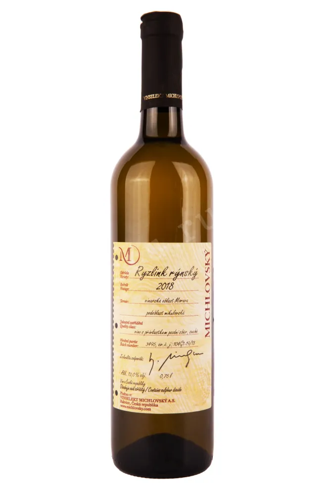 Вино Vinselekt Michlovsky Riesling 0.75 л
