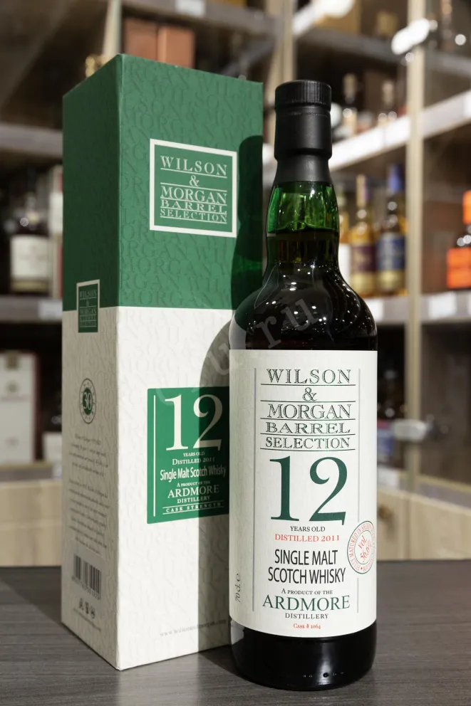 В магазине Крю Профи Wilson & Morgan Barrel Selection Ardmore 12 Years Old Sherry Wood in gift box 0.7 л