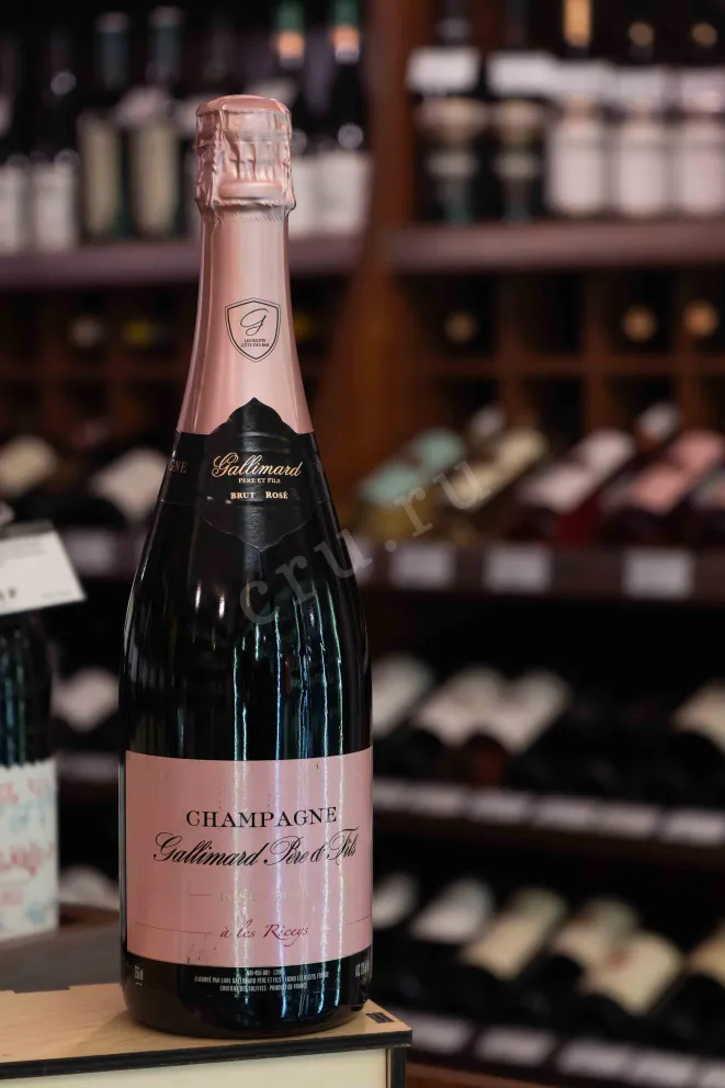 В магазине Крю Профи Gallimard Pere et Fils Rose Brut AOC 2020 0.75 л