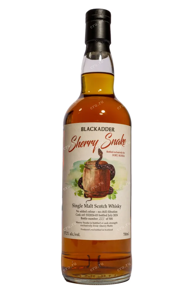 Виски Blackadder Sherry Snake in gift box  0.7 л