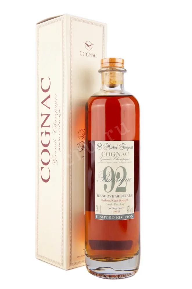 Коньяк Michel Forgeron Barrique gift box 1992 0.5 л
