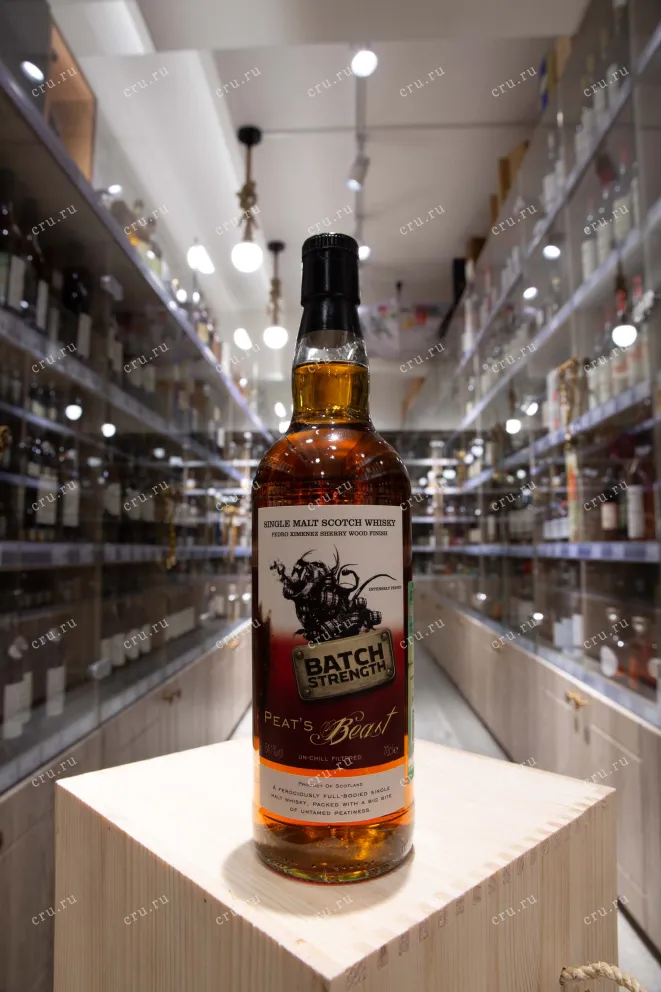 В магазине Крю Профи Peat's Beast Single Malt Batch Strength in tube 0.7 л