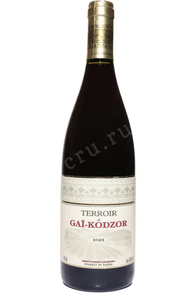 Вино Терруар де Гай-Кодзор 2022 0.75 л