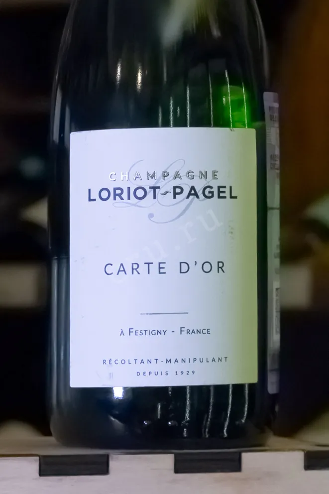В магазине Крю Профи Loriot-Pagel Carte d'Or Extra Brut 2020 0.375 л