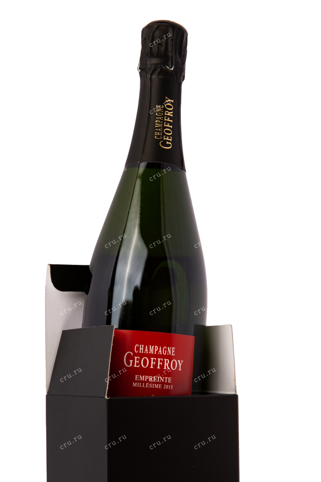 Подарочная коробка игристого вина Champagne Geoffroy Empreinte Brut Premier Cru gift box 2013 0.75 л