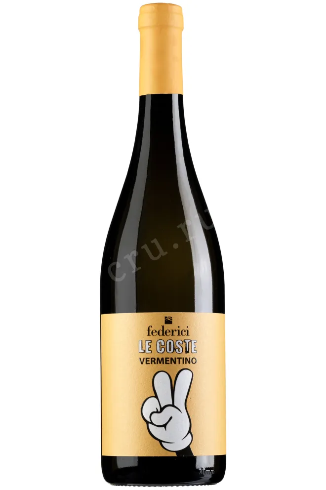 Вино Federici Le Coste Vermentino Lazio IGT 2024 0.75 л