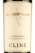 Этикетка Cline Ancient Vines Carignane 2018 0.75 л