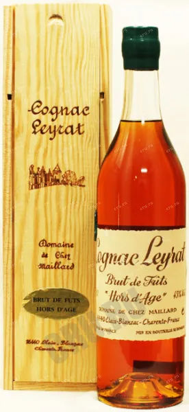 Коньяк Leyrat Brut de Futs Hors d'Age  0.7 л