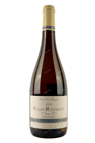 Вино Puligny-Montrachet Premier Cru Folatieres 2019 0.75 л