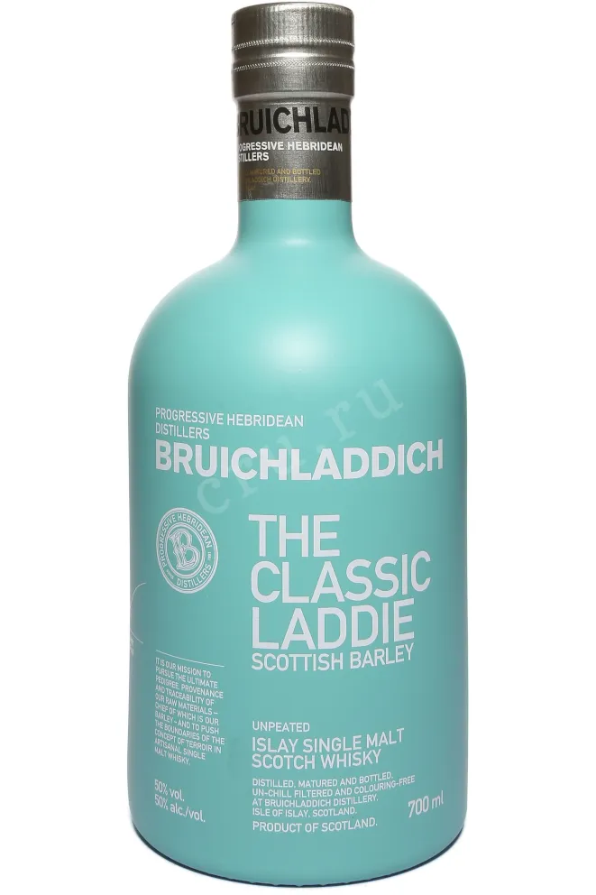 Бутылка Bruichladdich The Classic Laddie Scottish Barley in tube 0.7 л