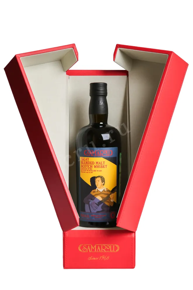 В подарочной коробке Samaroli Islay Vissotsky Limited Edition 0.7 л
