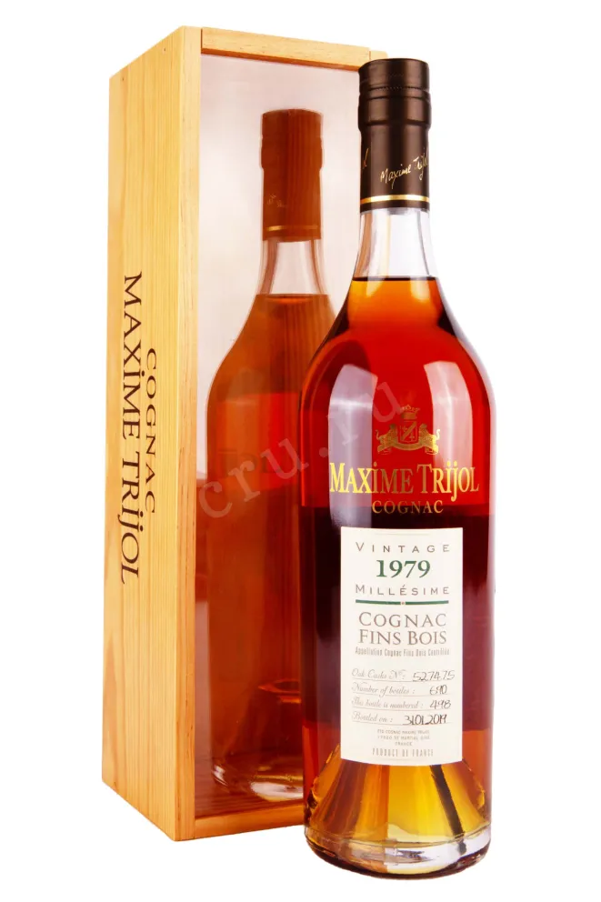 Коньяк Maxime Trijol Fins Bois 1979 0.7 л