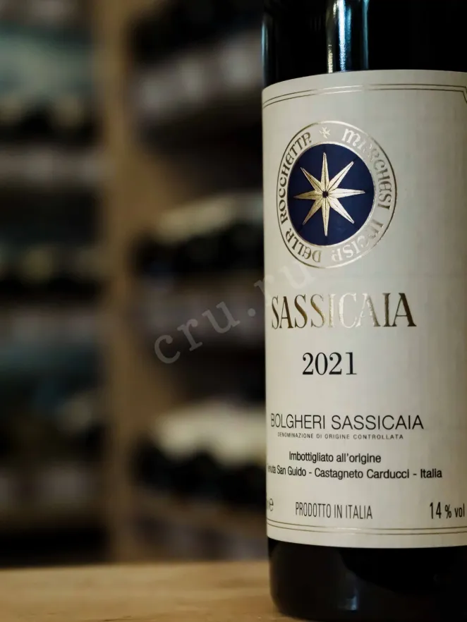 В магазине Крю Профи Sassicaia Bolgheri 2021 0.375 л