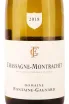 Этикетка Domaine Fontaine-Gagnard Chassagne-Montrachet 2018 0.75 л