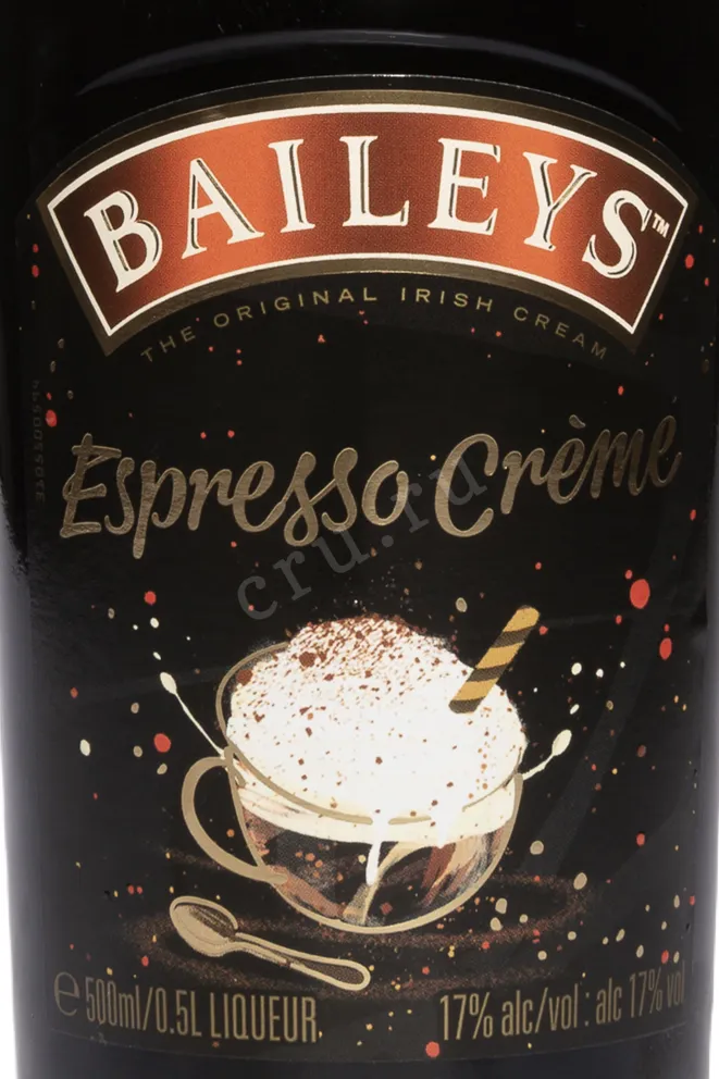 Этикетка Baileys Espresso Creme 0.5 л