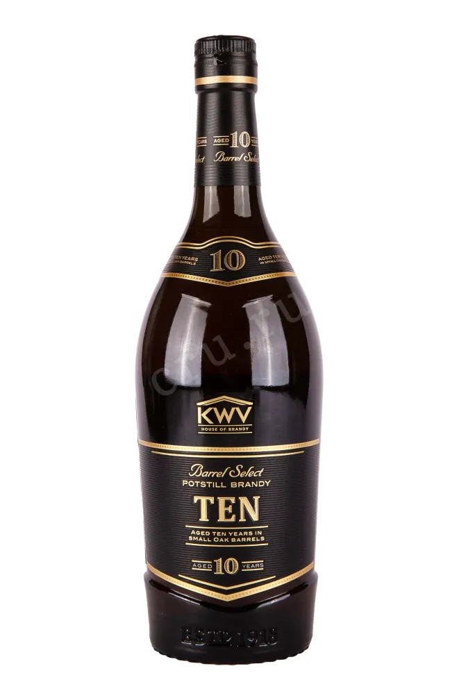 Бутылка KWV 10 years in gift box 0.75 л