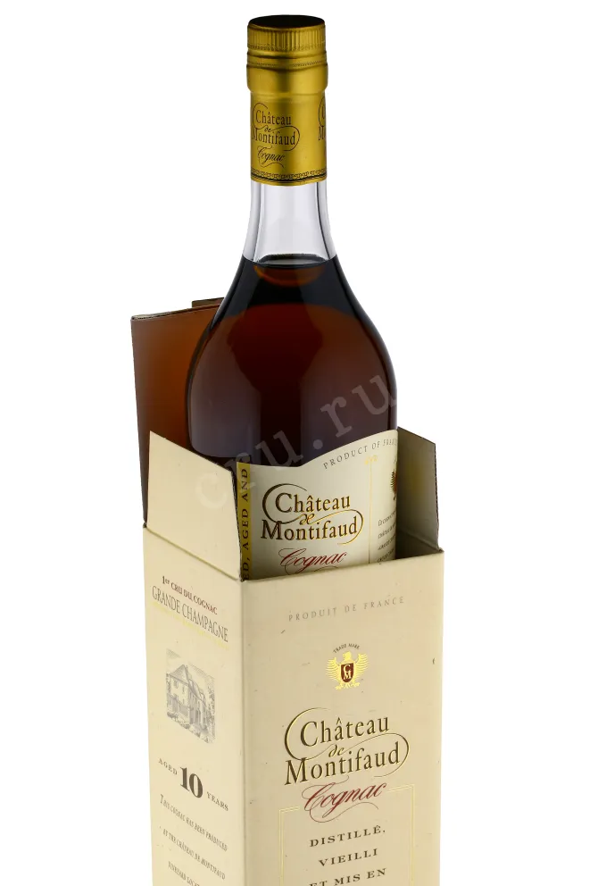 Коньяк Chateau de Montifaud 10 years gift box  0.7 л