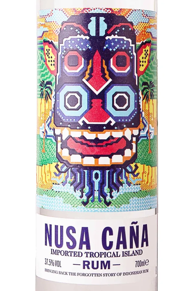 Этикетка Nusa Cana Tropical Island 0.7 л