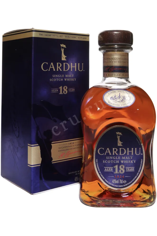 Виски Cardhu 18 years  0.7 л