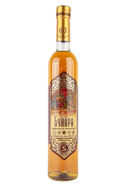 Коньяк Bukhara 5 Stars  0.5 л