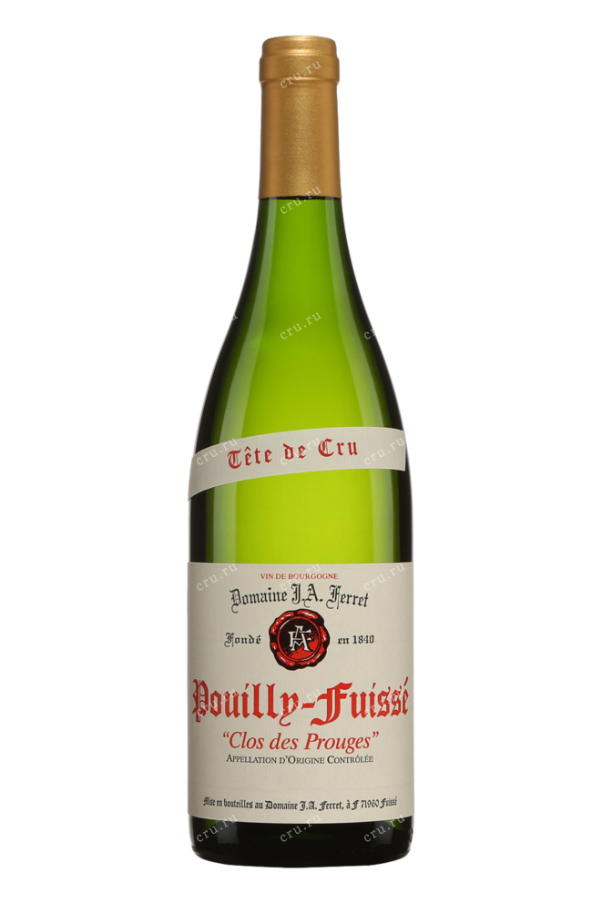 Вино Domaine J.A. Ferret Pouilly-Fuisse AOC 2018 0.75 л