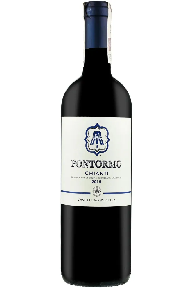 Вино Castelli del Grevepesa Pontormo Chianti 2015 0.75 л