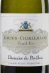 Этикетка Albert Bichot Corton Charlemagne Grand Cru Domaine du Pavillon 2012 0.75 л