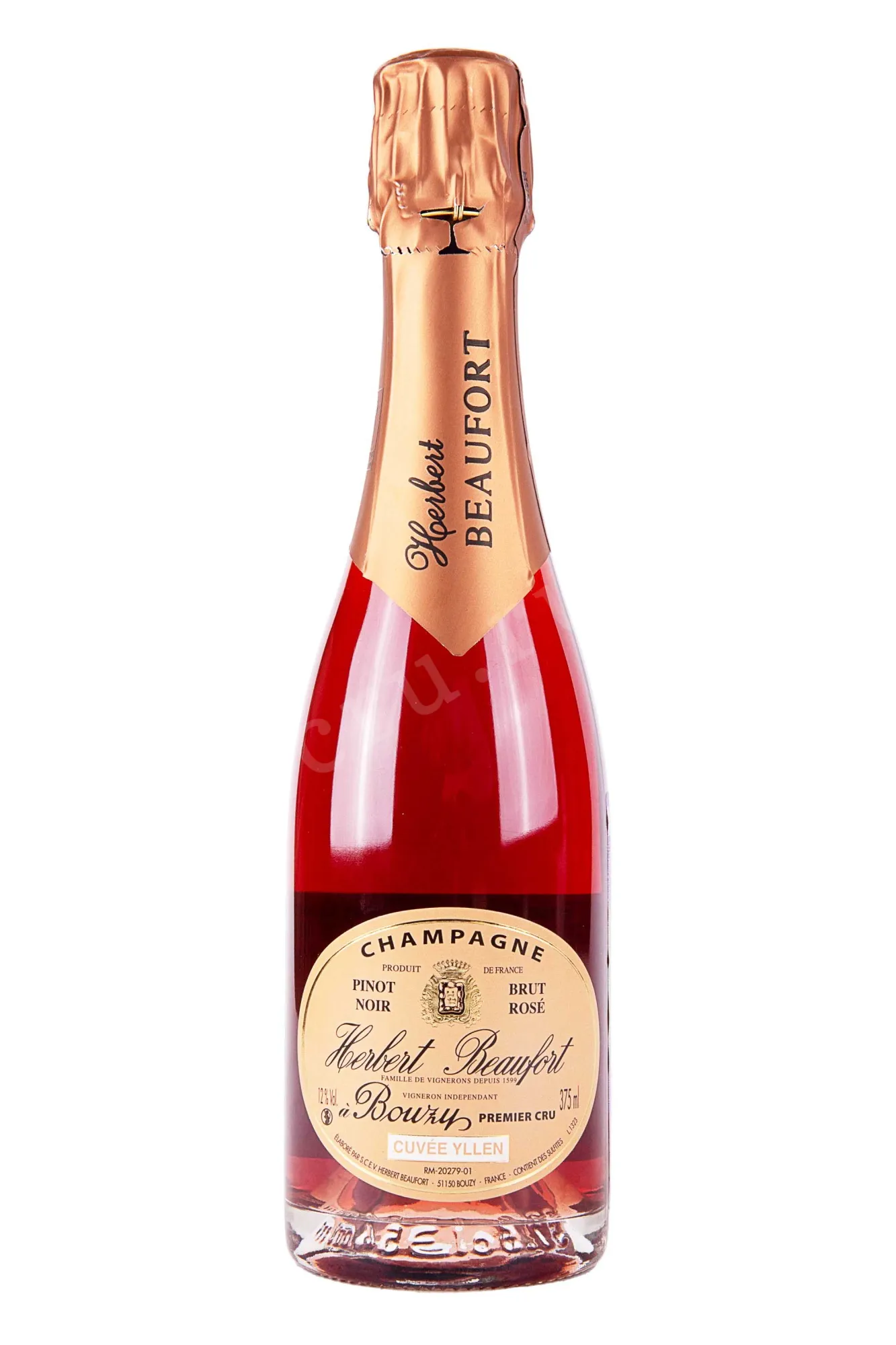 Фото — Шампанское Herbert Beaufort Cuvee Yllen 2020 0.375 л