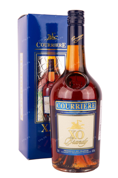 Бренди Courriere XO with gift box  0.7 л